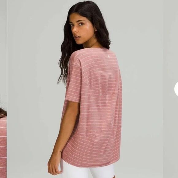 Lululemon Stripped Back In Action Short Sleeve Tee - Picture 3 of 6